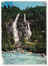 Val di Genova – Cascata di Nardis m. 1000 nel Gruppo Adamello-Presanella – 1972