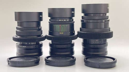 Set lens jupiter helios - jupiter-9, helios-44-2
