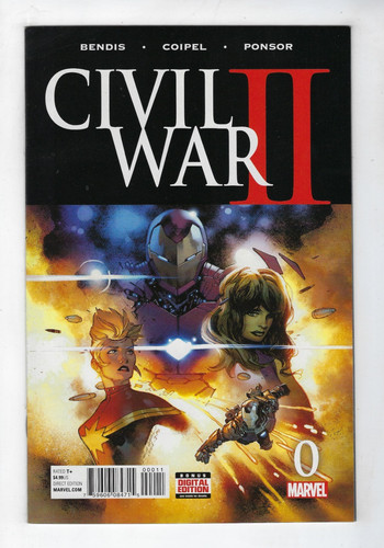 Civil war 0 - civil, marvel