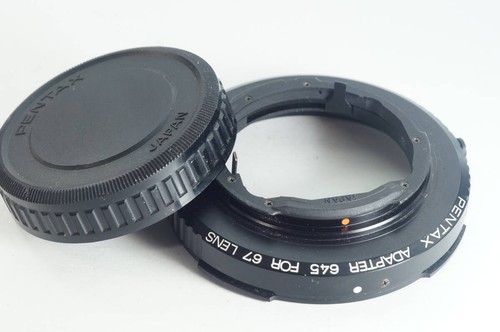 Pentax adapter 645 for - 67, lens
