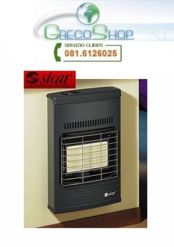 Stufa murale gas gpl raggi - stufa,