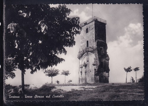 Cartolina tortona torre - cartolina,