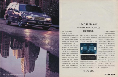 Volvo 850 pubblicità - -,