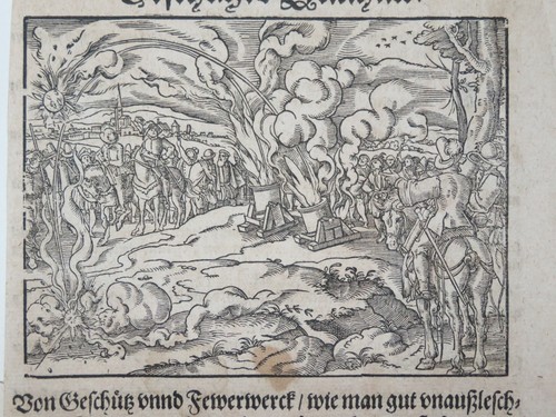 Allemande xvi gravure - gravure, bois