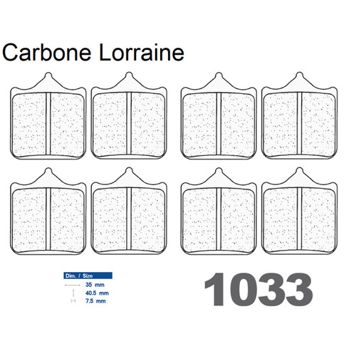 Plaquettes carbone lorraine - lorraine, de