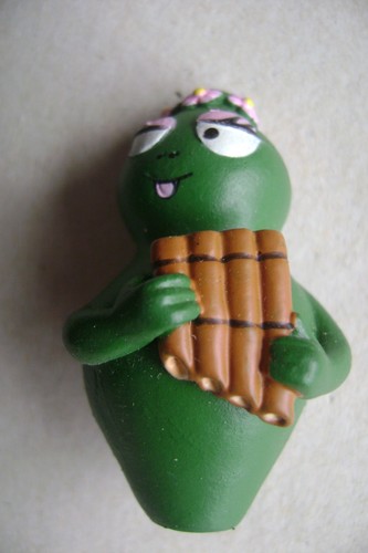 Figurine barbapapa flutiste - figurine, "flutiste"