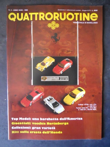 Quattroruotine 1992 rivista - quattroruotine,