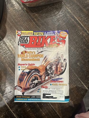 Hot rod bikes magazine march - rod,