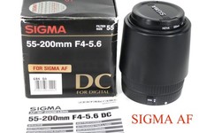 SIGMA 55-200 mm F4-5.6 DC digitale per SIGMA AF * rivenditore di foto *
