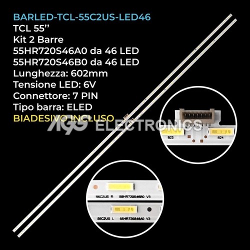 Kit barre strip led tv - 2,