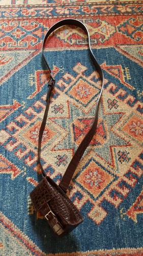 Crocodile print leather - crocodile,