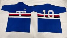 Maglia SAMPDORIA MANCINI N10 Lanetta Phonola Acrilico Calcio Vintage