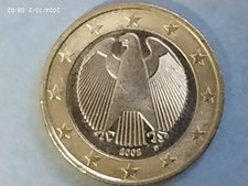 Moneta 1 Euro Germania aquila