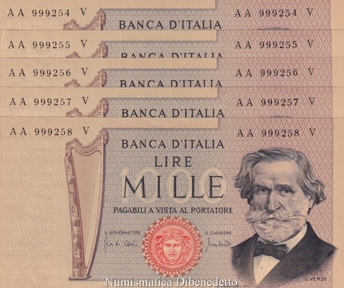 Repubblica 1000 lire 1969 - repubblica,