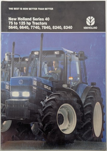 Brochure originale new holland - originale,