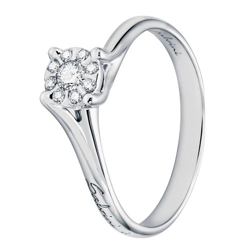 Anello solitario salvini - anello,