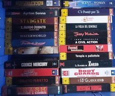 videocassette VHS vari titoli