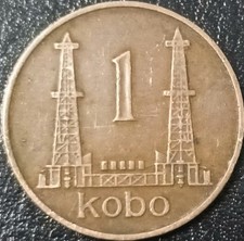 NIGERIA MONETA 1 KOBO 1973 CIRCOLATA