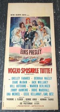 Locandina - VOGLIO SPOSARLE TUTTE (Spinout) - Elvis Presley - ITA 1961