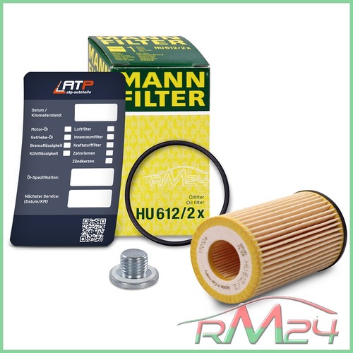 Mann filtro olio tappo - tappo, +
