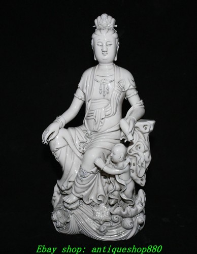 Statua buddha vecchia - statua, 15,7''