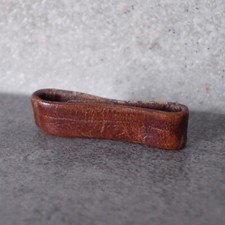 passante cinturino swatch chrono scm100 goldfinger 1991 pelle marrone