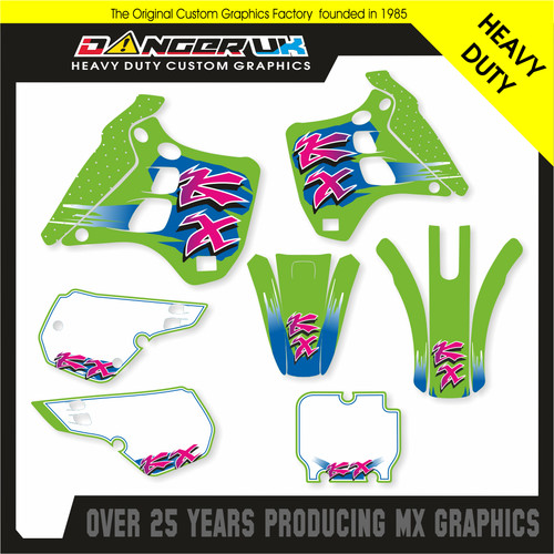 Kit adesivi grafica motocross - adesivi,