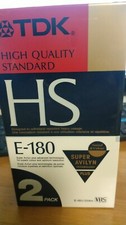 VIDEOCASSETTE TDK HS 180