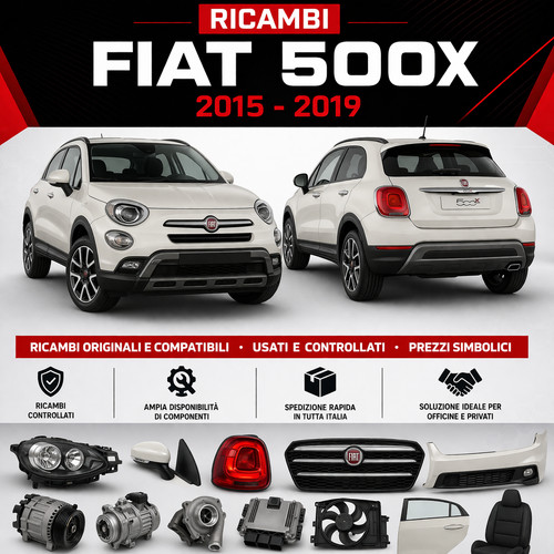 Ricambi fiat 500x - ricambi,