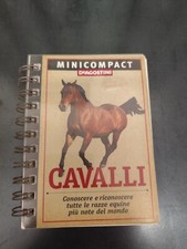 LIBRO CAVALLI MINI COMPACT GUIDE DE AGOSTINI RAZZE EQUINE