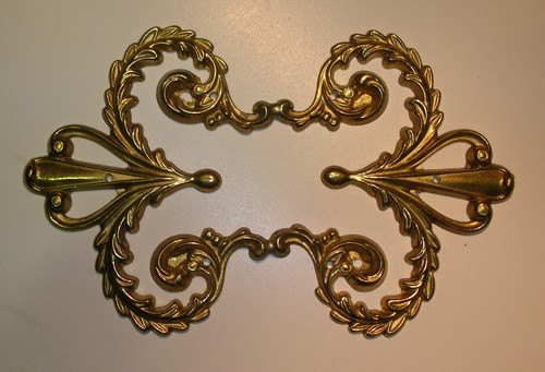 F051 fregio ottone oro - fregio,