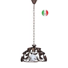 Lampadario sospensione cesto