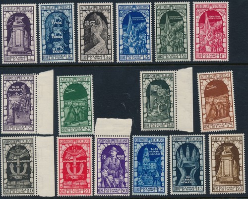 Italia regno 1934 decennale - italia,