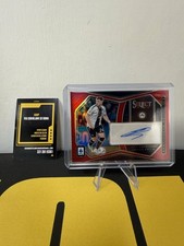 Panini Select Soccer Serie A 2023 2024 Lazar Samardzic Pitchside Signatures Red