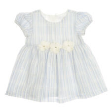 Abito a righe blu per bambine