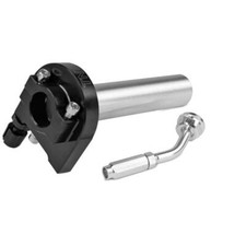 323300D GRUPPO GAS RAPIDO CNC NERO ANODIZZATO MBK BOOSTER 100 1999-2001