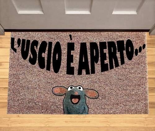 Carpet doormat the - the, door