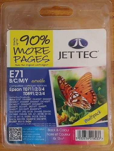 Jet tec multi - tec, inchiostro