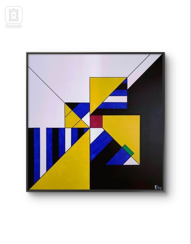 Quadro astratto moderno - astratto,