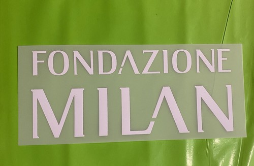 Toppa patch fondazione milan - toppa,
