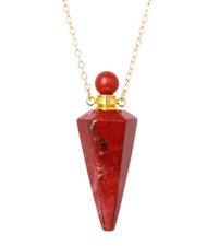 Collana bottiglia profumo cono