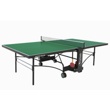 Garlando tavolo da ping pong Master Indoor con ruote per interno Verde