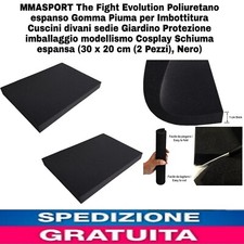 Poliuretano espanso Gomma Piuma x Imbottitura Cuscini Divani Sedie,2pz 30x20CM 
