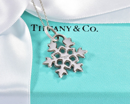 Collana tiffany co argento - collana,