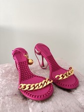 Sandali Bottega Veneta rosa a