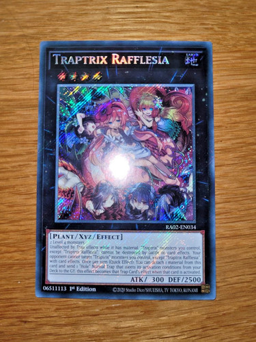Yugioh traptrix rafflesia - yugioh,