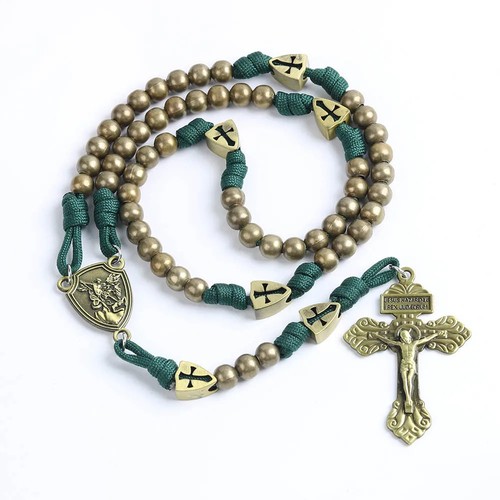 Collana rosario san michele - collana,