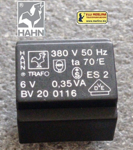 Hahn 0116 trasformatore - 20,