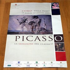 B4 PICASSO manifesto poster affiche plakat Pablo Como Villa Olmo Mythology Mito