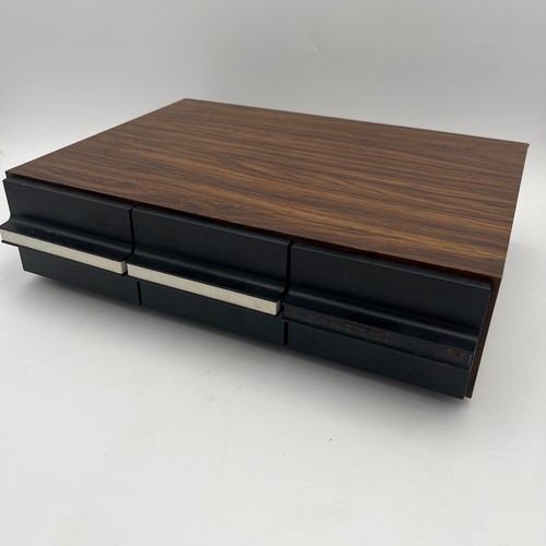 Retro woodgrain drawer - woodgrain, 3-drawer